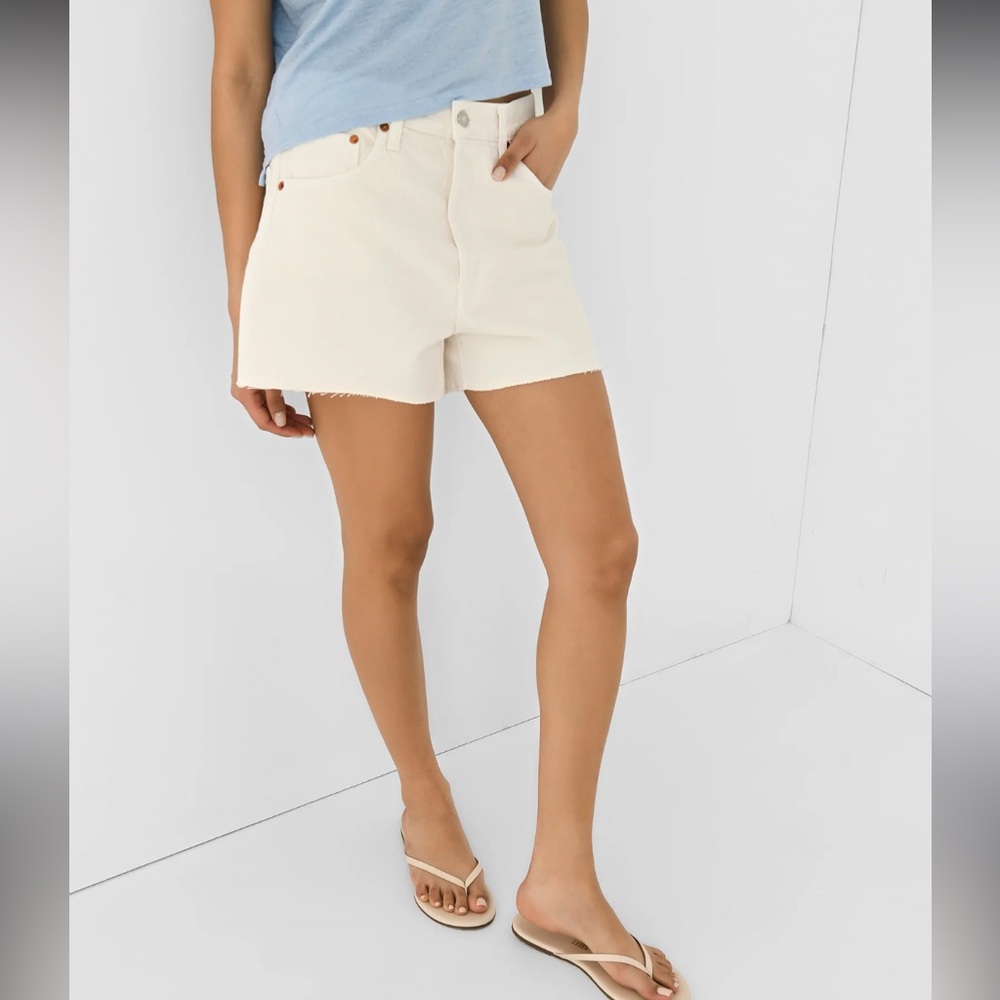 Re/Done 90s fray shorts